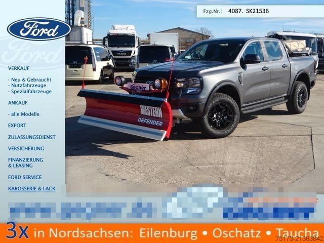 Van FORD Ranger DoKa Tremor Stndhz Winterd Schild+Streuer