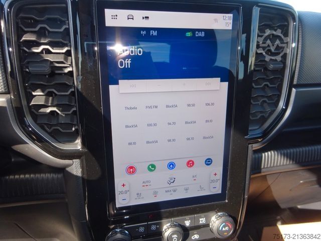 Van FORD Ranger DoKa Tremor Stndhz Winterd Schild+Streuer