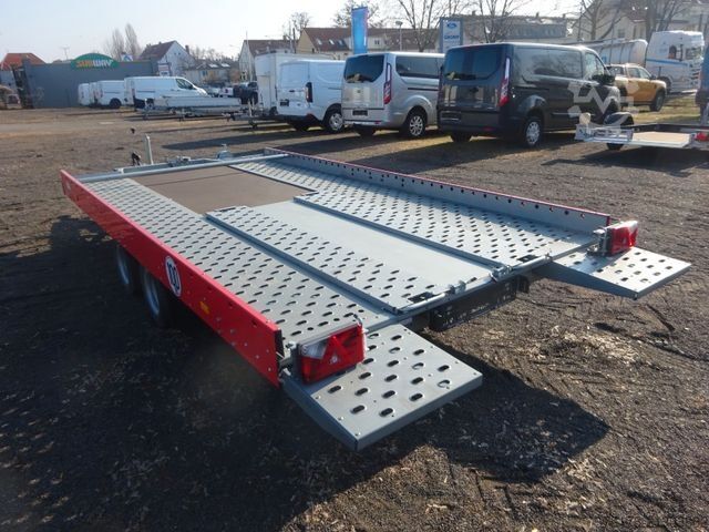 Car carrier trailer STEMA Autotransporter FHAK 25-40-21.2 100KMH Winde