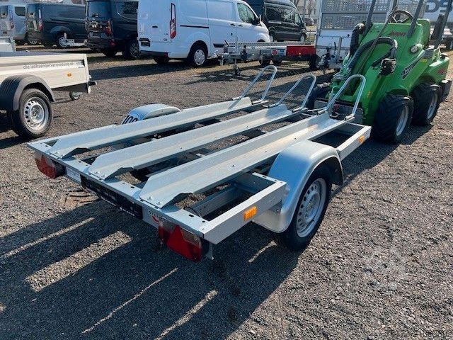Motorcycle trailer STEMA MT 750 BS3 Motorradtransporter 100Kmh