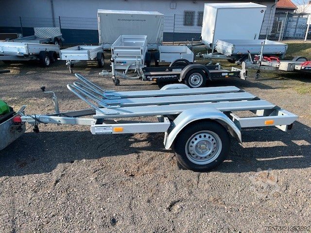 Motorcycle trailer STEMA MT 750 BS3 Motorradtransporter 100Kmh