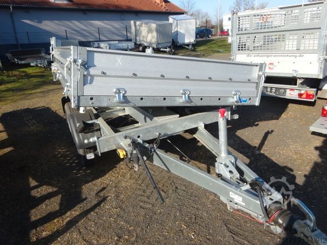 Dreiseitenkipper Anhänger STEMA TRIUS SHDK .2 100 KMH 3-Seiten-Kipper