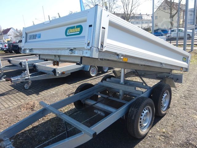 Car trailer UNSINN FZ-TECHNIK GTP35 WEB HK 2715-26-13 Rückwärtskipper 100kmh