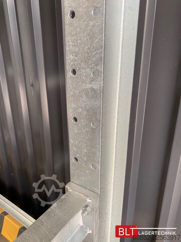 Cantilever rack ca. 4,02 lfm. Kragarmregal H: 416 cm T: 137 cm , 750 kg/Arm , 4 Lagerebenen