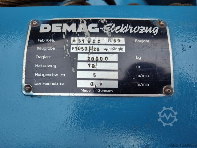 P1000/P1200 H-20Outercasing & ropebarrel Mannesmann DEMAG P1000 / P1200