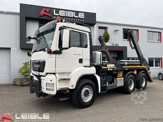 Absetzkipper LKW MAN TGS 26.440 6x4 BL*Hyva Absetzer*AP-Achsen