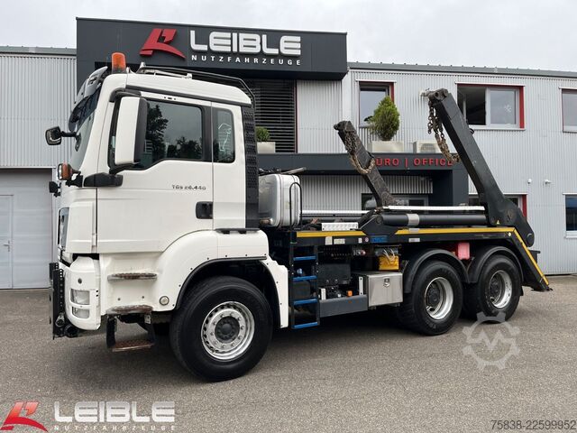 Absetzkipper LKW MAN TGS 26.440 6x4 BL*Hyva Absetzer*AP-Achsen