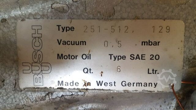 Vacuum pump Pump Busch 251-512