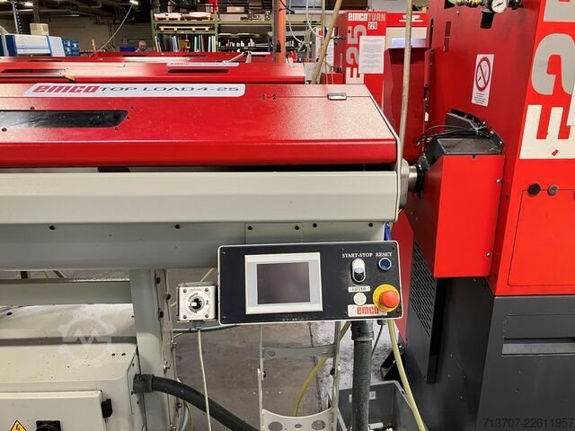 Bar feeder Top Automazioni Topload 4-25