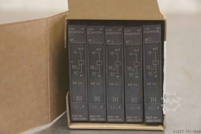 Electronic modules ET 200S 5 pieces Siemens 6ES7 132-4BB01-OABO