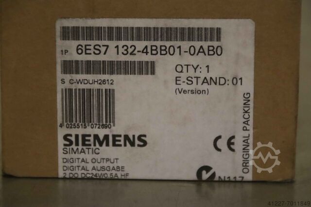 Electronic modules ET 200S 5 pieces Siemens 6ES7 132-4BB01-OABO