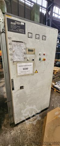 Table shot blasting machine with 2 rotating tables. STEM 14x6/2S/2WX1M