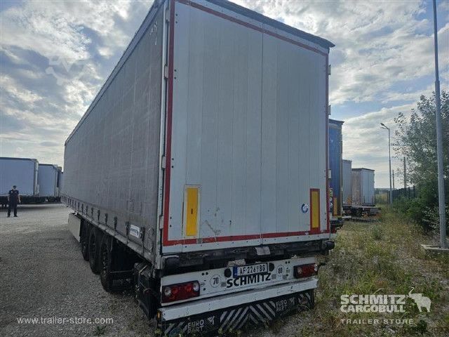 Auflieger mit Pritsche & Plane Schmitz Cargobull Semitrailer Curtainsider Standard