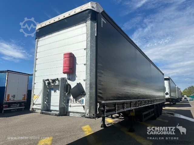 Auflieger mit Pritsche & Plane Schmitz Cargobull Semitrailer Curtainsider Standard