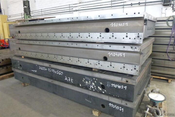 Bolster plate - Plate field MORA AP 3500x1500x345 (3555)