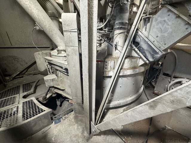 Stationary concrete mixing plant EUROMECC Euro5 MAX Wet