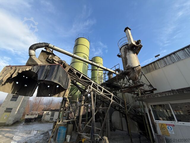 Stationary concrete mixing plant Tecnomix Centro Dry