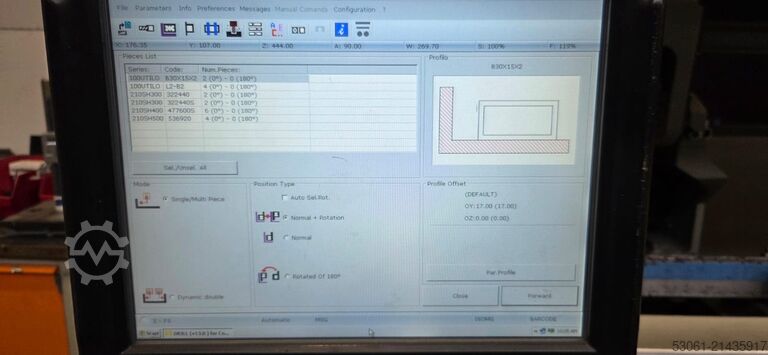 4-axis machining center Emmegi Comet R6 I