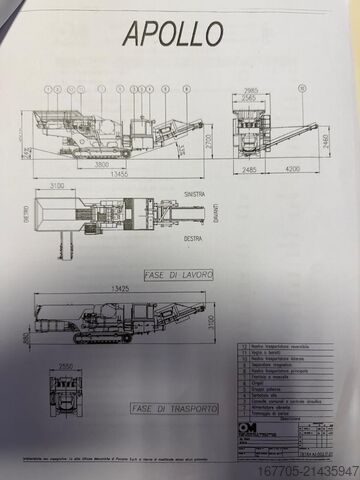 Crushing equipment Om apollo
