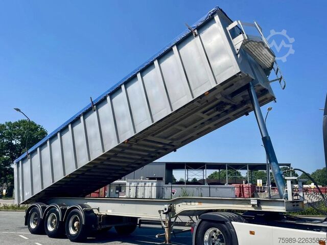Tipper Fruehauf grain transport 46m 3 3 axels , ABS