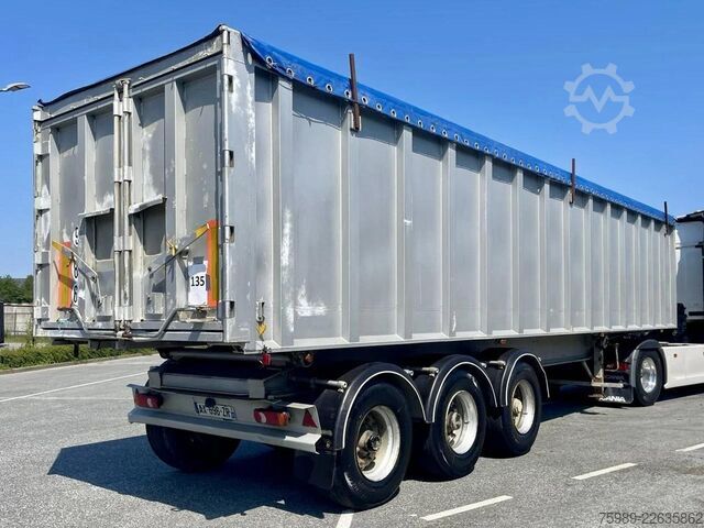 Tipper Fruehauf grain transport 46m 3 3 axels , ABS