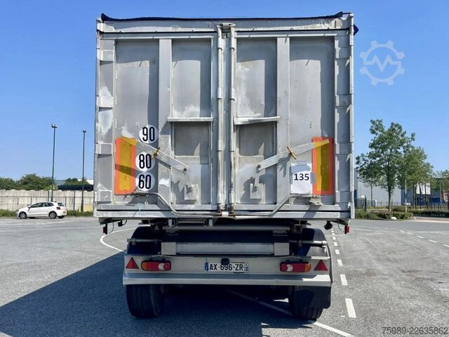 Tipper Fruehauf grain transport 46m 3 3 axels , ABS
