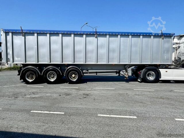 Tipper Fruehauf grain transport 46m 3 3 axels , ABS