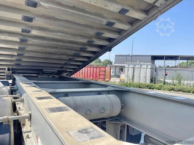 Tipper Fruehauf grain transport 46m 3 3 axels , ABS