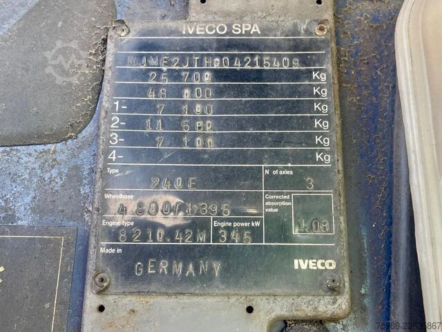 Ladepritsche Iveco Eurostar 440.42 EURO 2 ! Manual injection