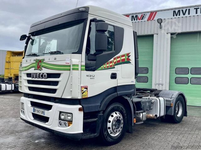 Standard tractor Iveco Stralis 450 RETARDER, HYDRAULIC, PTO, FRIGO. ! ...