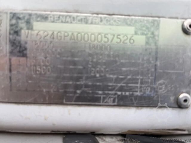 Standard tractor Renault Premium 460 2 FUEL TANK,  FRIGO, EURO 5