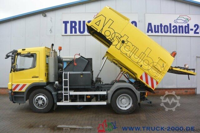 Kehrmaschine Mercedes-Benz Atego 1524 Bucher Johnston VS650 Deutsches Gerät