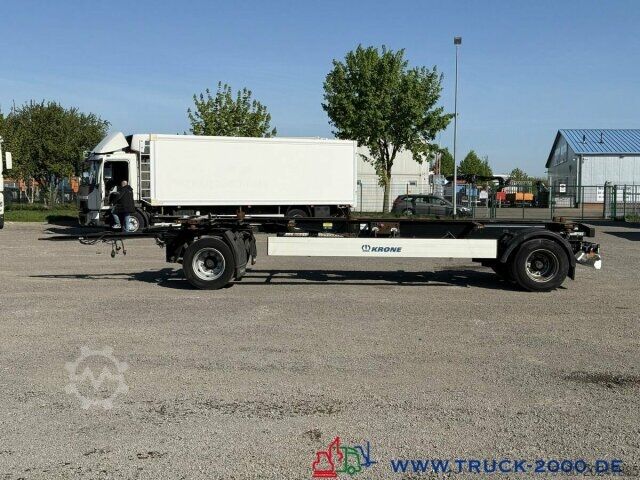 Swap chassis trailer Krone AZ18 Box Carrier - Luft - BPW Achsen