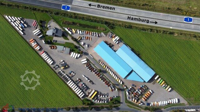 Swap chassis trailer Krone AZ18 Box Carrier - Luft - BPW Achsen