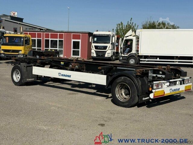 Swap chassis trailer Krone AZ18 Box Carrier - Luft - BPW Achsen