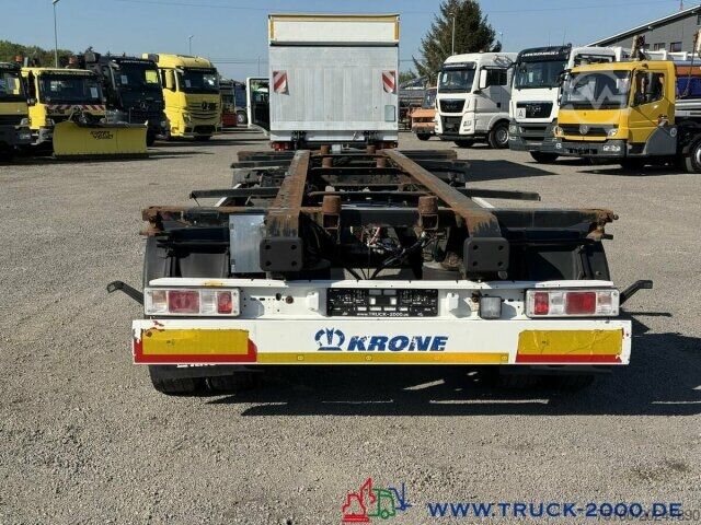 Swap chassis trailer Krone AZ18 Box Carrier - Luft - BPW Achsen