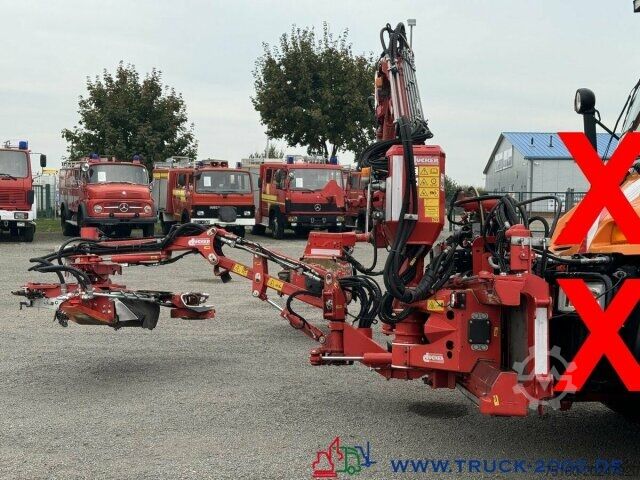 Mowing machine Unimog Dücker Mähkombination RSM Mäher Ausleger DUA800