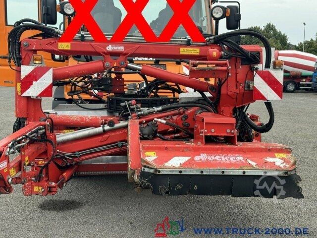 Mowing machine Unimog Dücker Mähkombination RSM Mäher Ausleger DUA800