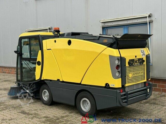 Kehrmaschine Johnston Johnston Bucher Sweeper CX 201 Kehren + Sprühen Klima