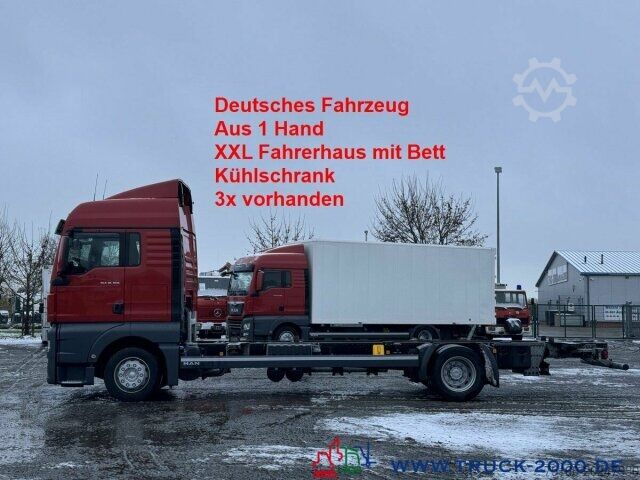 Wechselfahrgestell LKW MAN TGX 18.360 BDF XL Haus Bett Standheizung 268TKM