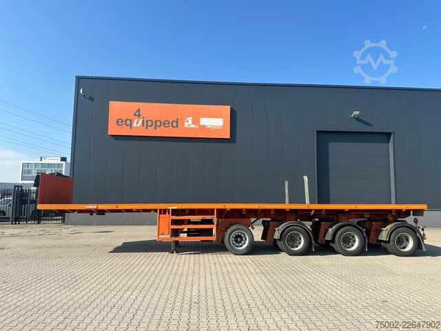Plattformanhänger Nooteboom OVB-73-04 73 tons Ballast trailer / 4 axles / 3...