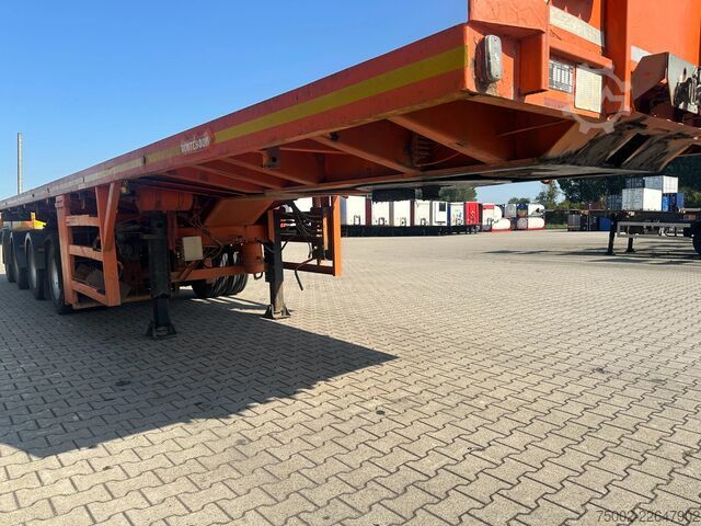 Platform trailer Nooteboom OVB-73-04 73 tons Ballast trailer / 4 axles / 3...