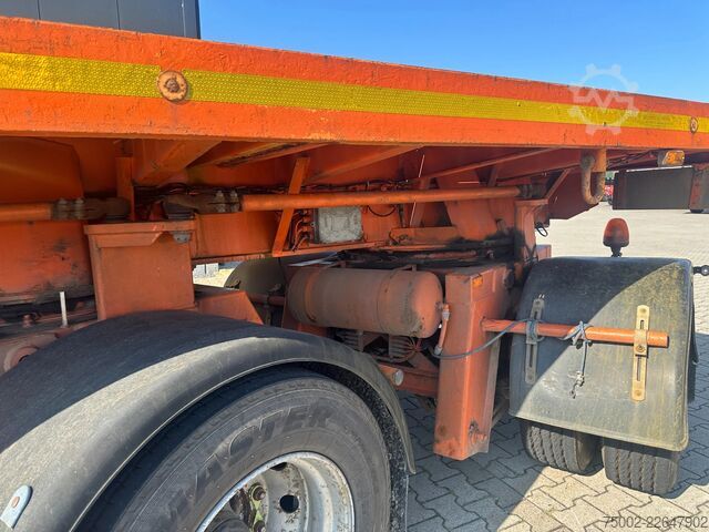 Platform trailer Nooteboom OVB-73-04 73 tons Ballast trailer / 4 axles / 3...