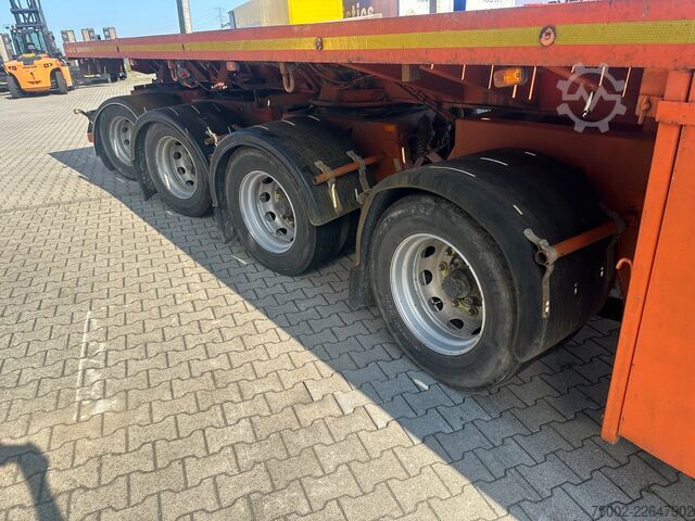 Platform trailer Nooteboom OVB-73-04 73 tons Ballast trailer / 4 axles / 3...