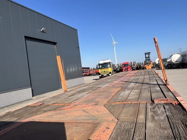 Platform trailer Nooteboom OVB-73-04, 73 tons Ballast trailer, 4 axles, 3 ...