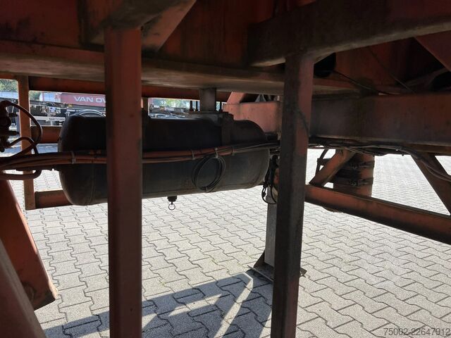 Platform trailer Nooteboom OVB-73-04, 73 tons Ballast trailer, 4 axles, 3 ...