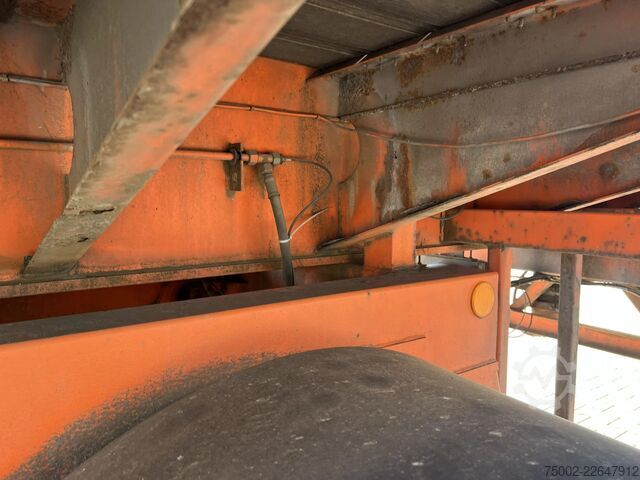 Platform trailer Nooteboom OVB-73-04, 73 tons Ballast trailer, 4 axles, 3 ...