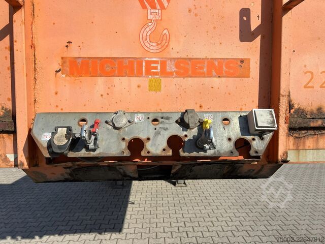 Platform trailer Nooteboom OVB-73-04, 73 tons Ballast trailer, 4 axles, 3 ...