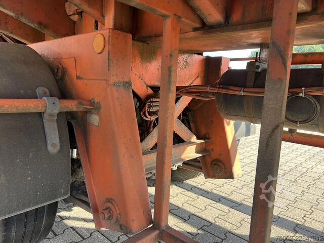 Platform trailer Nooteboom OVB-73-04, 73 tons Ballast trailer, 4 axles, 3 ...
