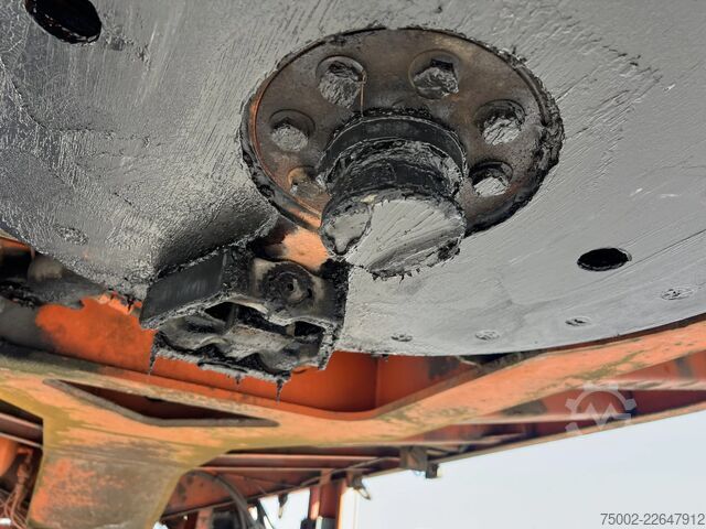 Platform trailer Nooteboom OVB-73-04, 73 tons Ballast trailer, 4 axles, 3 ...